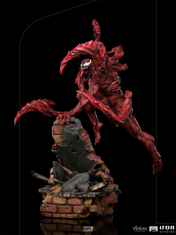 STL248267_1 MARVEL VENOM 2 CARNAGE BDS ART SCALE 1/10 STATUE