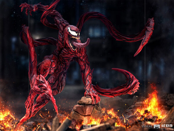 STL248267_6 MARVEL VENOM 2 CARNAGE BDS ART SCALE 1/10 STATUE
