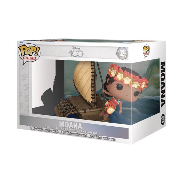 POP RIDE SUP DLX DISNEY 100TH MOANA FINALE VINYL FIG