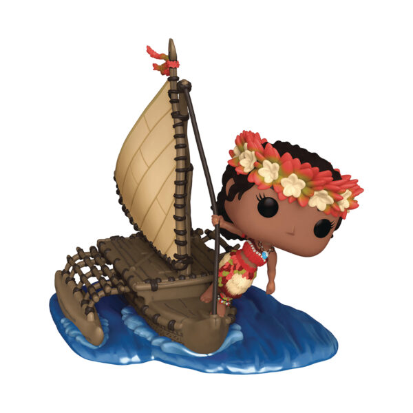 POP RIDE SUP DLX DISNEY 100TH MOANA FINALE VINYL FIG