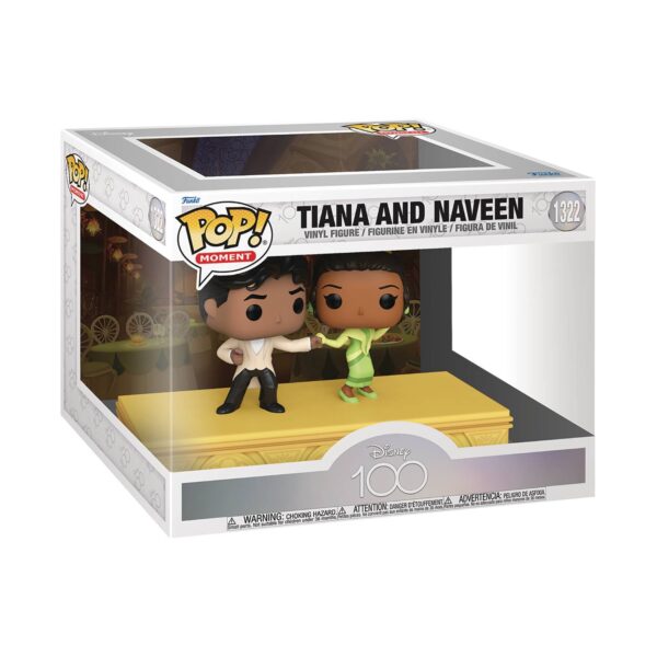 POP MOMENTS DISNEY 100TH TIANA & NAVEEN VINYL FIG