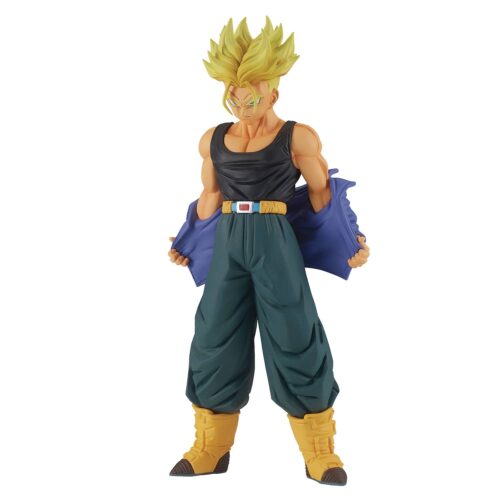 STL251304 DRAGON BALL Z SOLID EDGE WORKS V9 SUPER SAIYAN TRUNKS FIG