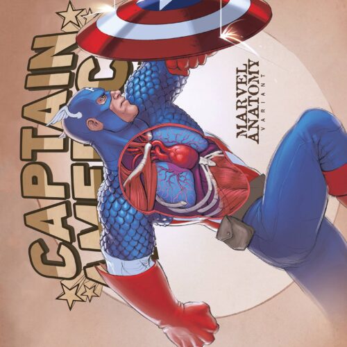 STL252299 CAPTAIN AMERICA SENTINEL OF LIBERTY #9 MARVEL ANATOMY VAR