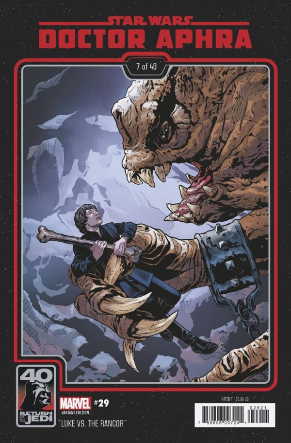 STAR WARS DOCTOR APHRA #29 SPROUSE RETURN JEDI 40TH ANNIV VA