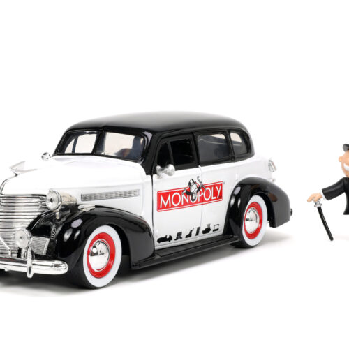 STL254929_1-scaled HWR MONOPOLY 39 CHEVY MASTER DLX W/FIG 1/24 DIE-CAST VEH