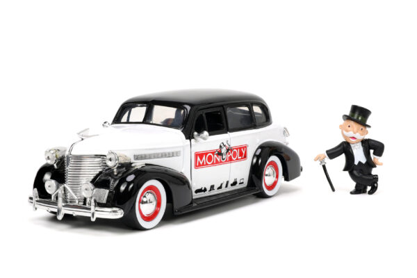 STL254929_1-scaled HWR MONOPOLY 39 CHEVY MASTER DLX W/FIG 1/24 DIE-CAST VEH