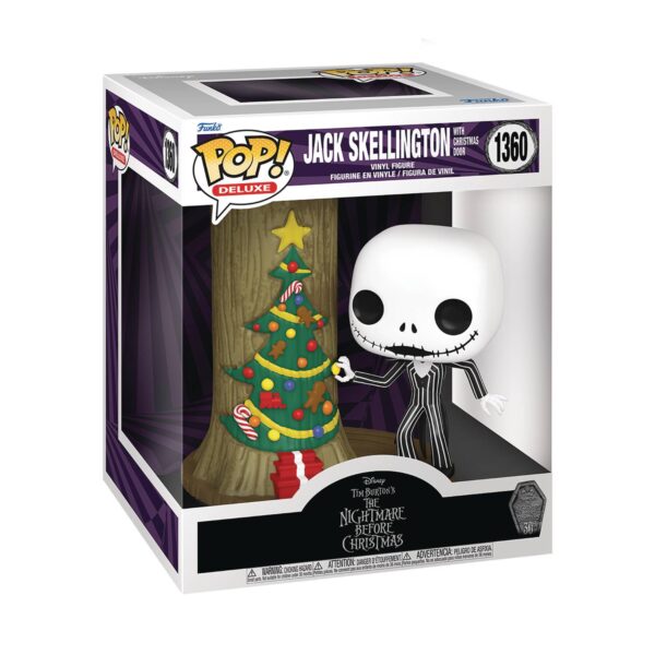 STL259072 POP DLX NBX 30TH JACK W/ CHRISTMAS TOWN DOOR VIN FIG