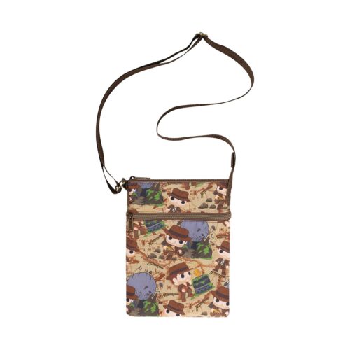 STL259207 FUNKO LF CRSBDY INDIANA JONES RAIDERS AOP BAG