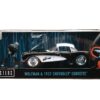 HWR 1957 CHEVY CORVETTE W/WOLFMAN 1/24 DIE-CAST VEH
