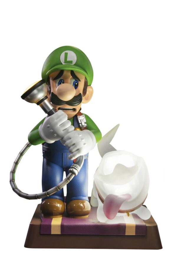 STL260902 LUIGIS MANSION 3 PVC STATUE COLLECTORS ED