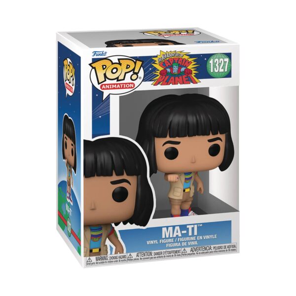 POP TV CAPTAIN PLANET MA-TI VIN FIG