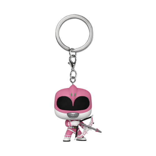 POCKET POP MMPR 30TH PINK RANGER KEYCHAIN