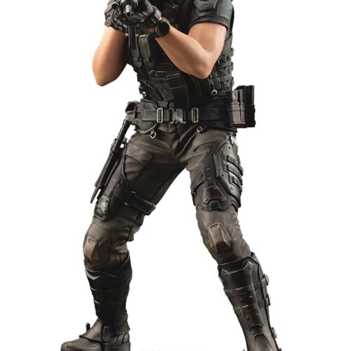 STL269659 RESIDENT EVIL VENDETTA CHRIS REDFIELD ARTFX STATUE RENEW PKG