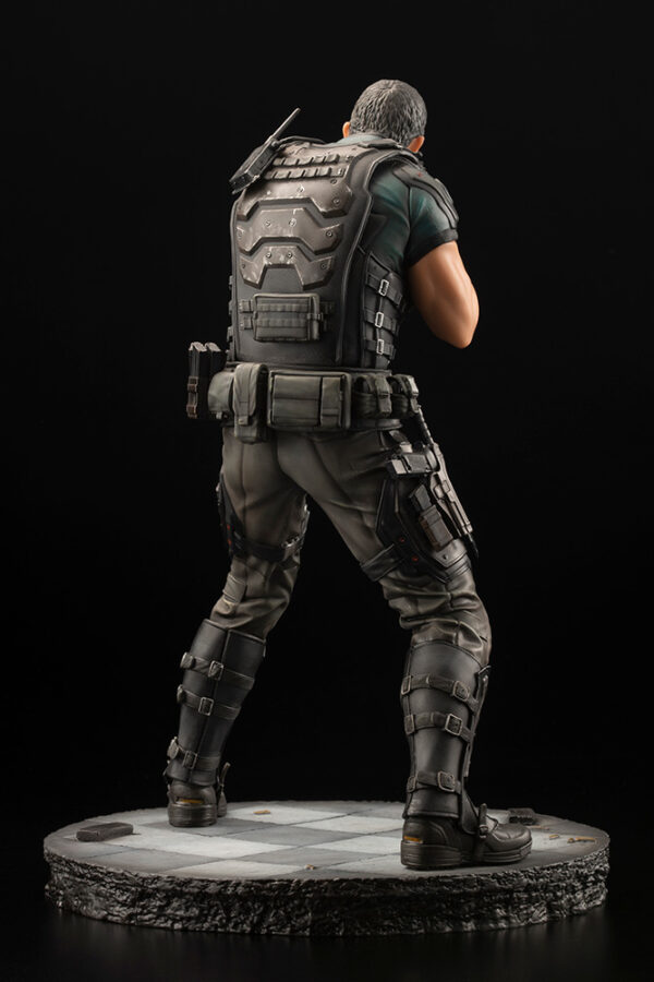 STL269659_3 RESIDENT EVIL VENDETTA CHRIS REDFIELD ARTFX STATUE RENEW PKG