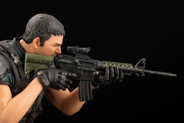 STL269659_5 RESIDENT EVIL VENDETTA CHRIS REDFIELD ARTFX STATUE RENEW PKG
