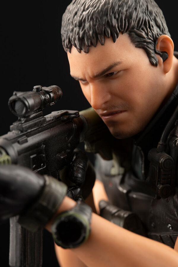 STL269659_6 RESIDENT EVIL VENDETTA CHRIS REDFIELD ARTFX STATUE RENEW PKG