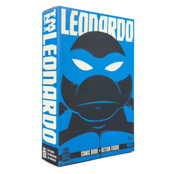 STL270195_4-scaled TMNT BEST OF LEONARDO IDW COMIC BOOK & BST AXN 5IN AF
