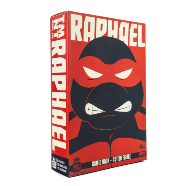 STL270201_4-scaled TMNT BEST OF RAPHAEL IDW COMIC BOOK & BST AXN 5IN AF