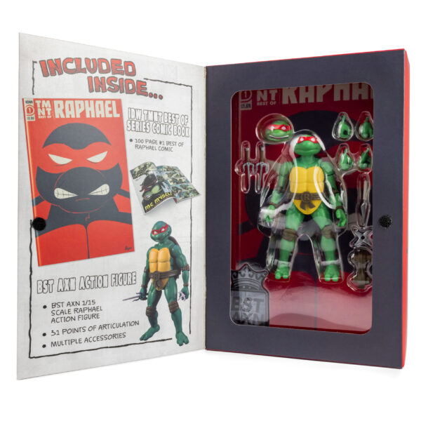 STL270201_5-scaled TMNT BEST OF RAPHAEL IDW COMIC BOOK & BST AXN 5IN AF