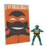 STL270203 TMNT BEST OF MICHANGELO IDW COMIC BOOK & BST AXN 5IN AF