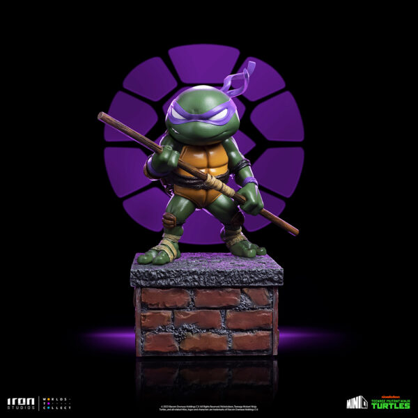 STL271305_5 SDCC 2023 MINICO TMNT DONATELLO V2 PX PVC FIG