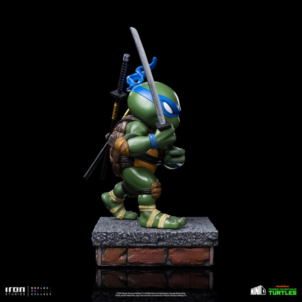 STL271307_2 SDCC 2023 MINICO TMNT LEONARDO V2 PX PVC FIG