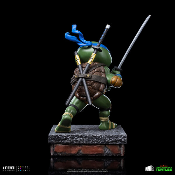 STL271307_3 SDCC 2023 MINICO TMNT LEONARDO V2 PX PVC FIG