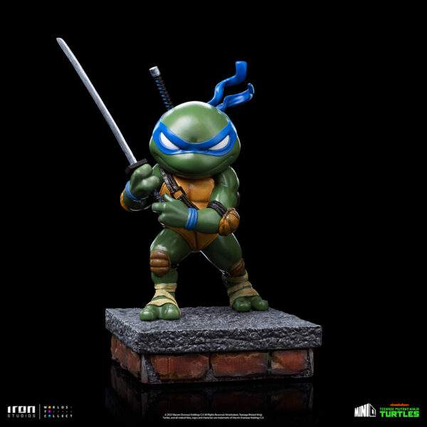 STL271307_8 SDCC 2023 MINICO TMNT LEONARDO V2 PX PVC FIG