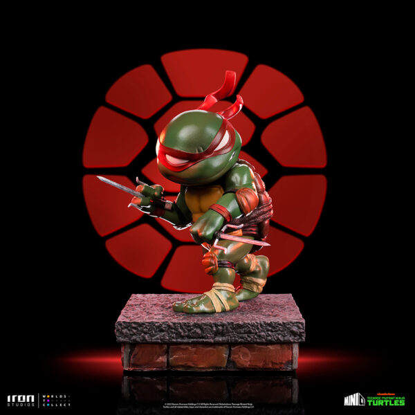 STL271309_6 SDCC 2023 MINICO TMNT RAPHAEL V2 PX PVC FIG