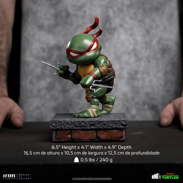 STL271309_8 SDCC 2023 MINICO TMNT RAPHAEL V2 PX PVC FIG