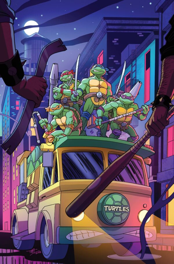 TMNT SATURDAY MORNING ADV CONTINUED #3 CVR E 25 COPY LEVINS