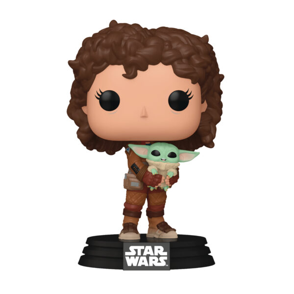 POP VINYL MANDALORIAN PELI MOTTO W/ GROGU