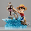 STL276700_4 ONE PIECE LOG STORIES MONKEY D LUFFY VS SEA MONSTER FIG