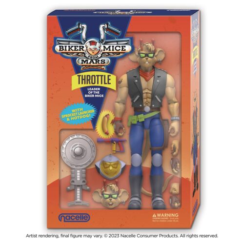STL276966 BIKER MICE FROM MARS THROTTLE AF