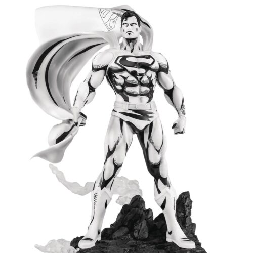 SDCC 2024 DC HEROES SUPERMAN B&W PX PVC 1/8 STATUE