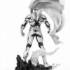 STL277967_3 SDCC 2024 DC HEROES SUPERMAN B&W PX PVC 1/8 STATUE