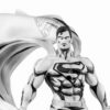STL277967_5 SDCC 2024 DC HEROES SUPERMAN B&W PX PVC 1/8 STATUE