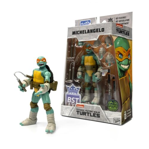 STL278190-scaled TMNT BST AXN COMIC WAVE 1 MICHAELANGELO COMIC HEROES 5IN FIG