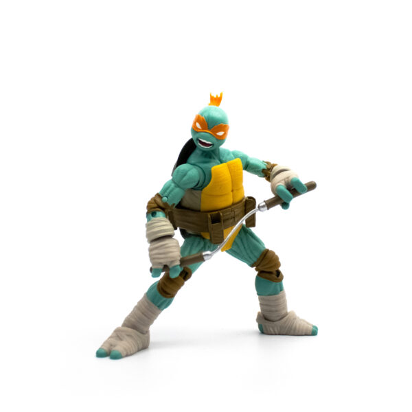 TMNT BST AXN COMIC WAVE 1 MICHAELANGELO COMIC HEROES 5IN FIG