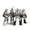 TMNT BST AXN 4PK SDCC 2023 TURTLES COMIC B&W 4PK 5IN FIG
