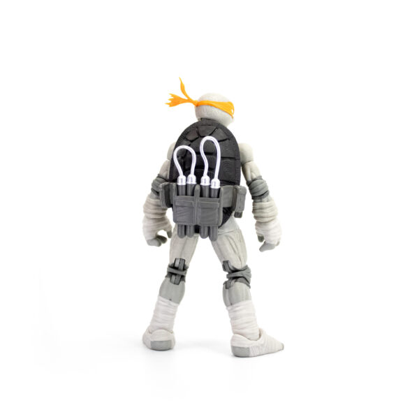 TMNT BST AXN 4PK SDCC 2023 TURTLES COMIC B&W 4PK 5IN FIG