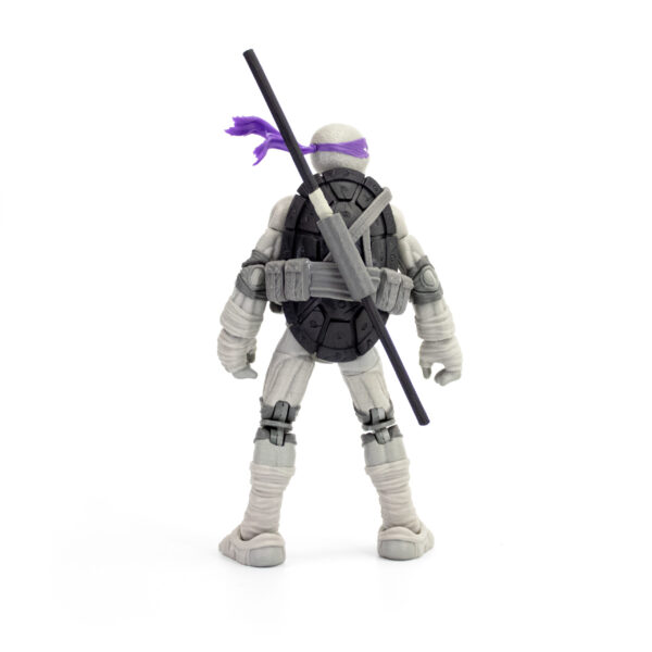 TMNT BST AXN 4PK SDCC 2023 TURTLES COMIC B&W 4PK 5IN FIG
