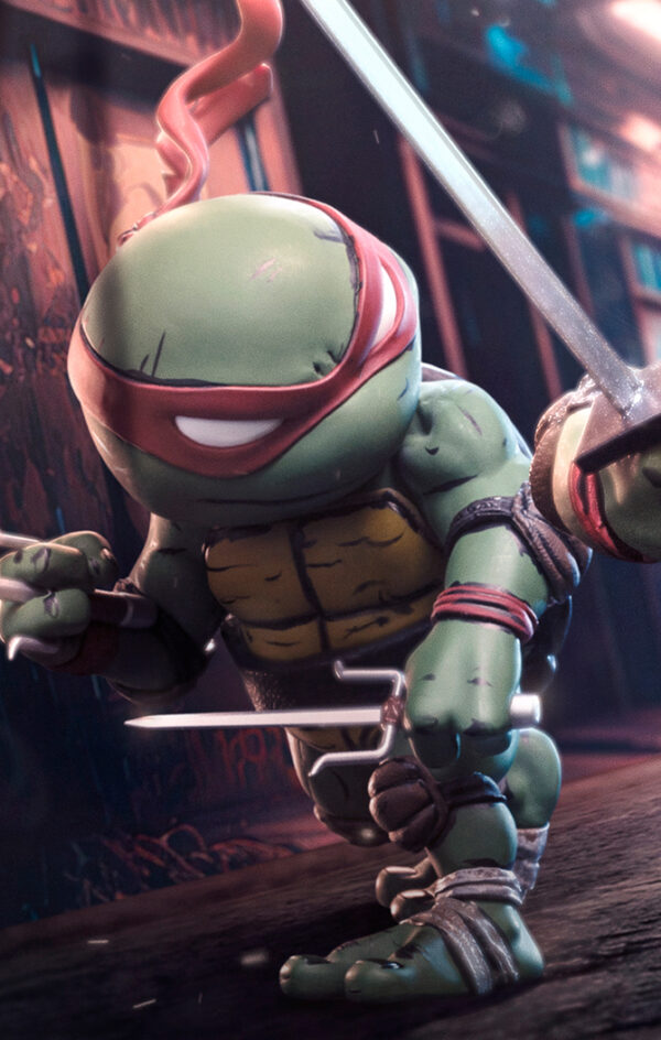 MINICO TMNT RAPHAEL V.2 RED MASKS VER PX PVC FIG