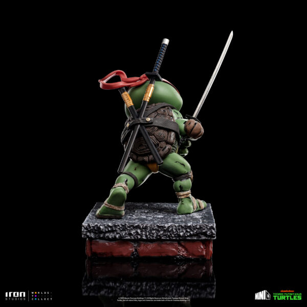 MINICO TMNT LEONARDO V.2 RED MASKS VER PX PVC FIG