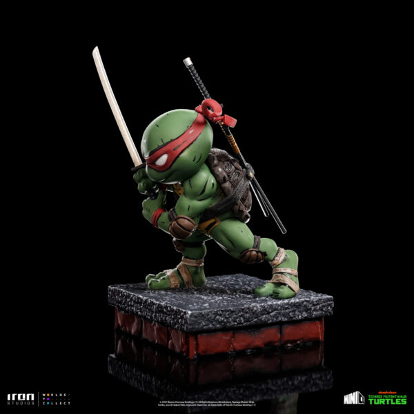 MINICO TMNT LEONARDO V.2 RED MASKS VER PX PVC FIG