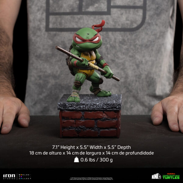 MINICO TMNT DONATELLO V.2 RED MASKS VER PX PVC FIG