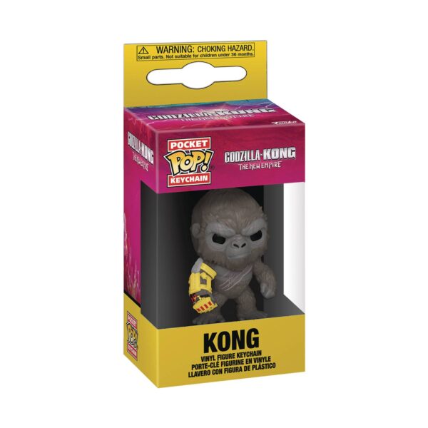 POP KEYCHAIN GODZILLA X KONG KONG W/ MECHANICAL ARM