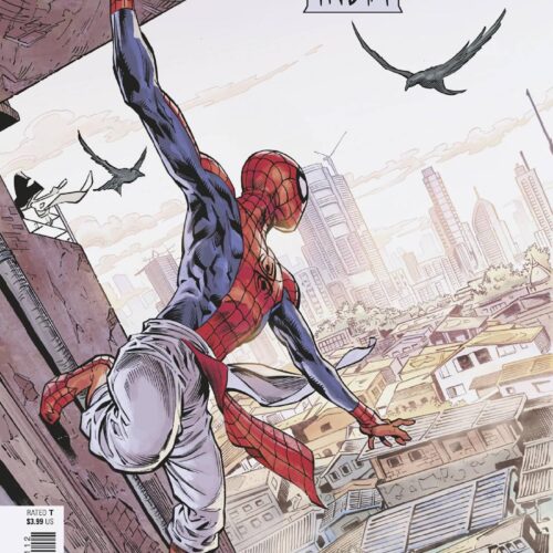 STL286408 SPIDER-MAN INDIA #1 (OF 4) 2ND PTG ABHISHEK MALSUNI VAR
