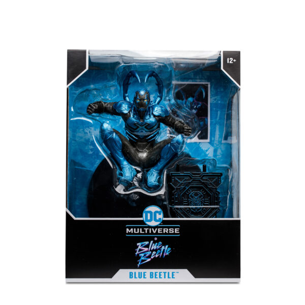 STL286934_5 DC BLUE BEETLE MOVIE 12IN STATUE