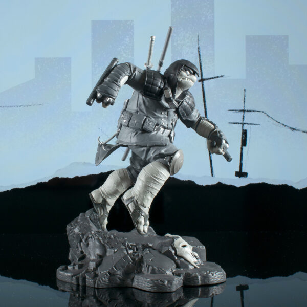 STL287851_1 TMNT GALLERY LAST RONIN B&W VARIANT PVC STATUE